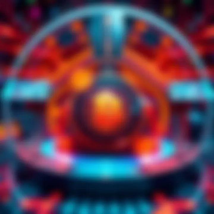Crypto Wallet Security Future A digital representation of a secure crypto wallet with advanced technology elements surrounding it.