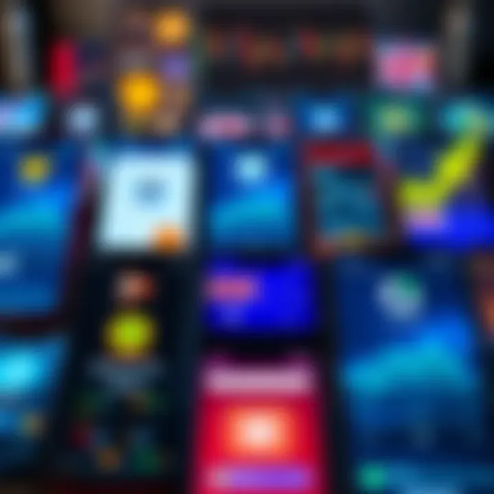 Crypto wallets for Australians A variety of mobile screens showing popular crypto wallets used in Australia for transactions