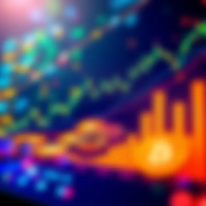 A graph showing various cryptocurrencies with fluctuating values, highlighting potential stability for some in 2026.