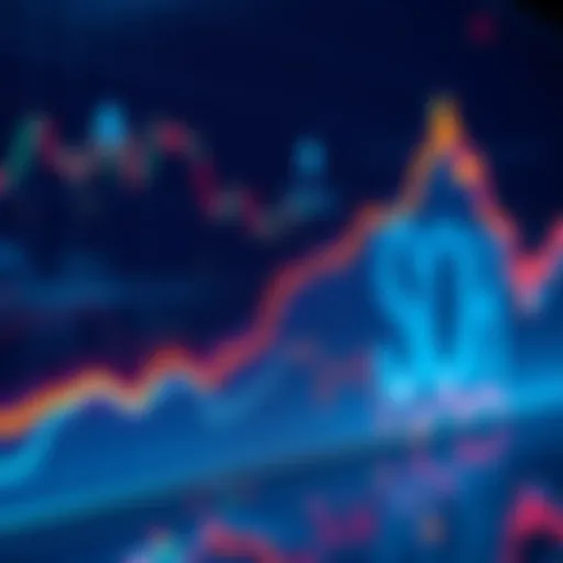 Cryptocurrency Growth A graph showing the upward trend of cryptocurrencies, with SOL and ETH logos highlighted, symbolizing potential market recovery.