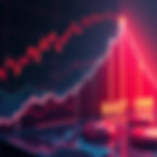A graph showing a sharp upward trend in cryptocurrency prices, symbolizing the V recovery in the market.