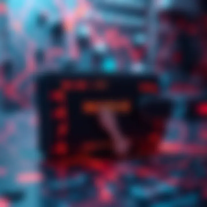 A digital representation of a cryptocurrency wallet showing passphrase protection. A hacker is depicted trying to access the wallet while a balance appears empty on the screen.
