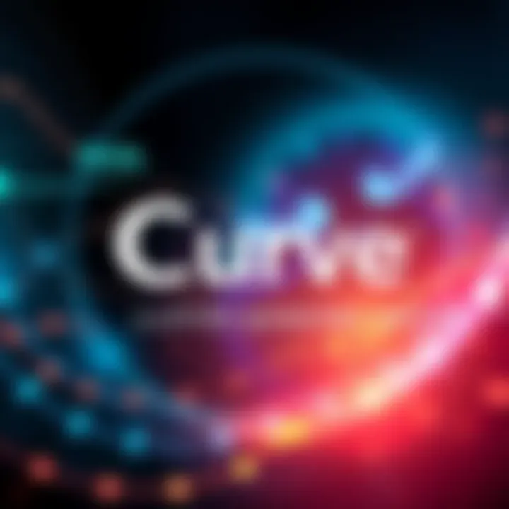 Logo of Curve being integrated into Lloyds Banking Group with a digital wallet theme