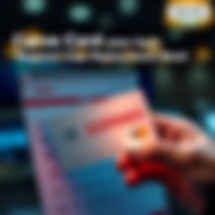 A close-up of a person's hand holding a Curve Card next to a calendar marked with an expiration date.