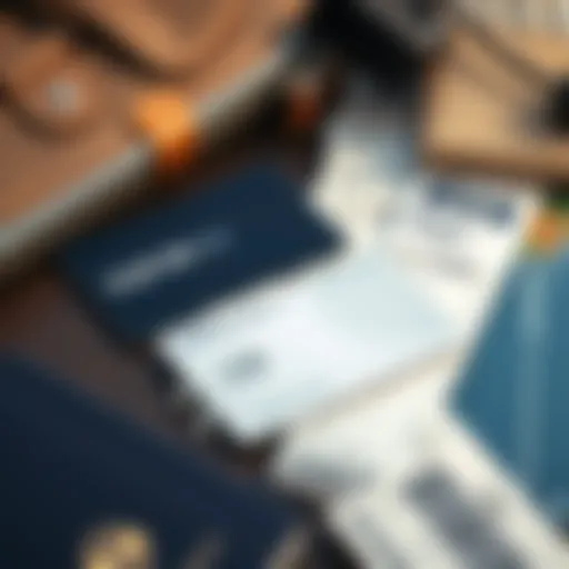 A Curve Pay X card next to travel essentials like a passport and plane ticket, symbolizing travel preparations with a new card.