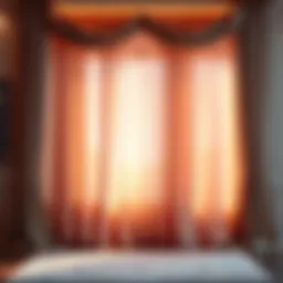 Custom curtain by Sev A high-end custom curtain designed by Sev, showcasing unique fabric and craftsmanship