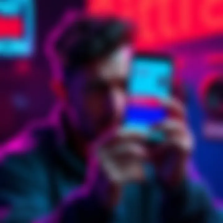 A person looking frustrated while holding a smartphone displaying Kraken's withdrawal page