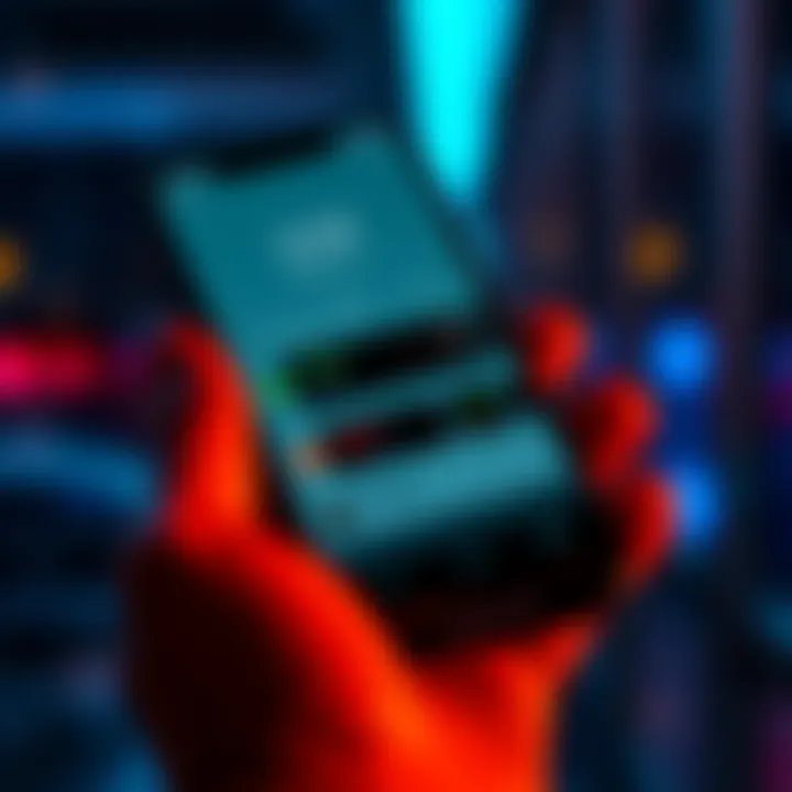A smartphone displaying a personalized home screen of the Ledger app with crypto values and tabs rearranged.