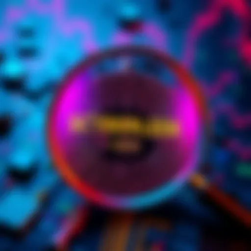 A graphic showing a digital token labeled $CYBERLEEK with a magnifying glass, highlighting recent market debates and blockchain data analysis.