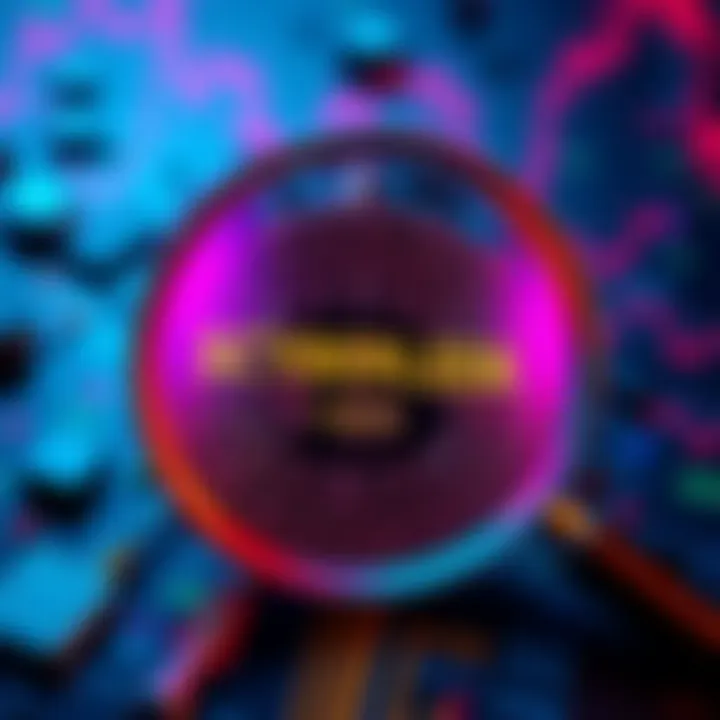 A graphic showing a digital token labeled $CYBERLEEK with a magnifying glass, highlighting recent market debates and blockchain data analysis.
