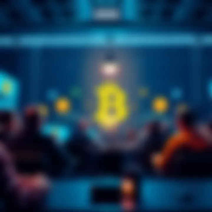 People engaging in a Bitcoin discussion online, sharing thoughts and questions in a forum setting