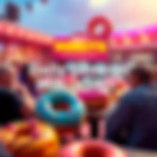 Daily General Discussion with Donuts A lively online forum discussion featuring people sharing thoughts about donuts and general topics.