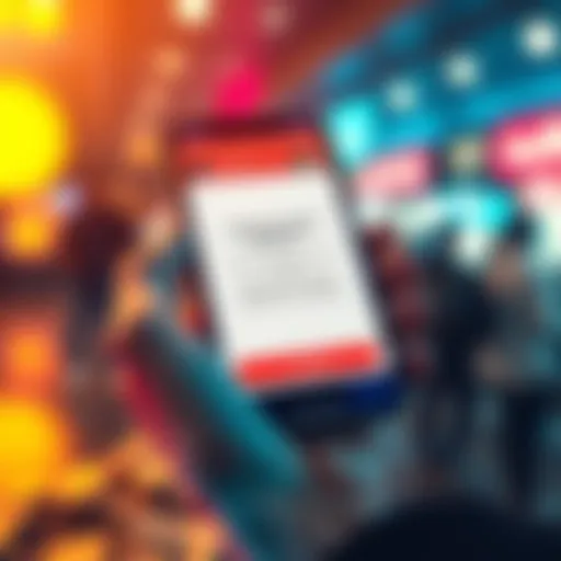 A graphic showing a user holding a smartphone with a notification about saving a daily check-in streak, surrounded by coins representing the 10AB option.