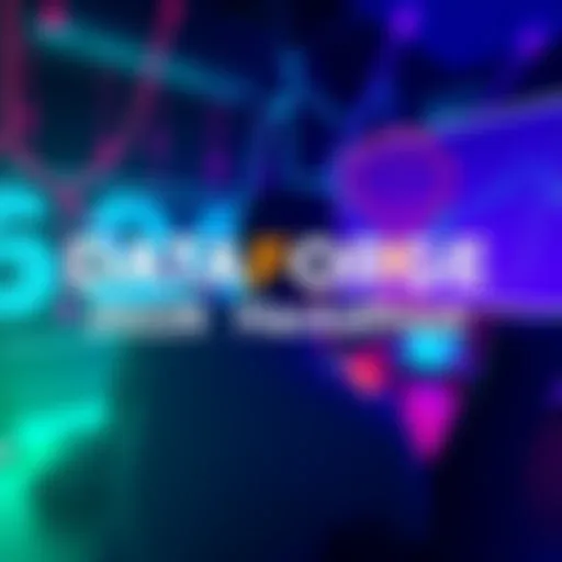 Promotional graphic for DataForge 2026 hackathon featuring data science themes and teamwork