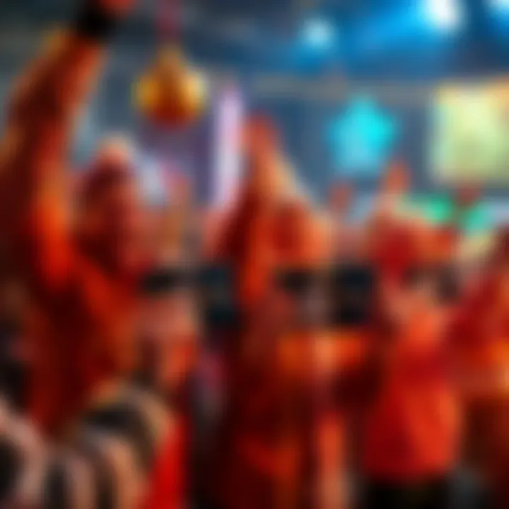 Celebration of winners holding PSN and Amazon gift cards from Sweatcoin's Golden Scratch Cards in December 2025