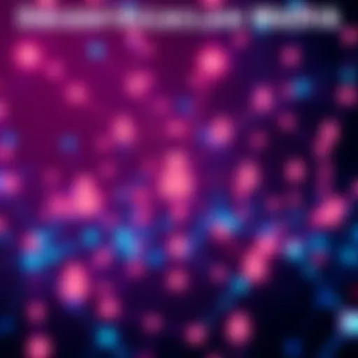 Illustration of a network symbolizing decentralized social media on the Kaspa platform with users connecting freely and securely.