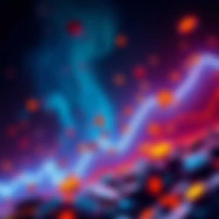 A visual representation of falling meme coins, with a downward trend on a graph and popular meme symbols fading away.