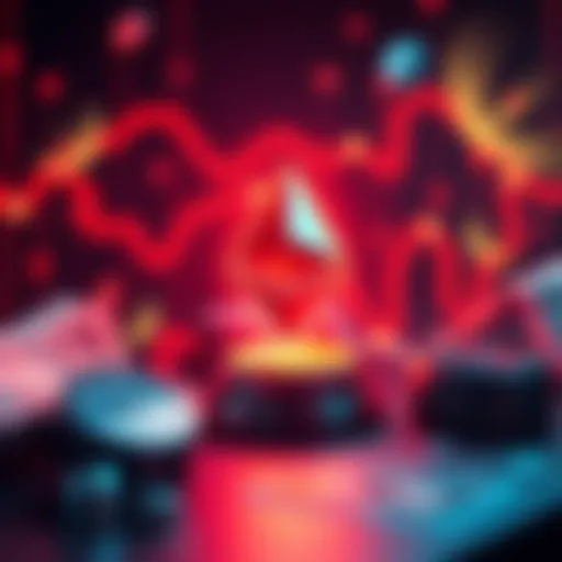 Visual representation of DeFi protocols on Ethereum facing high costs and user retention challenges, with symbols of money and gas fees in the background.