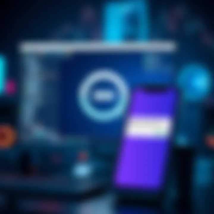 A desktop screen showing an endless loading spinner and a mobile device displaying an allocation failure message for Defy Earn on USDC.