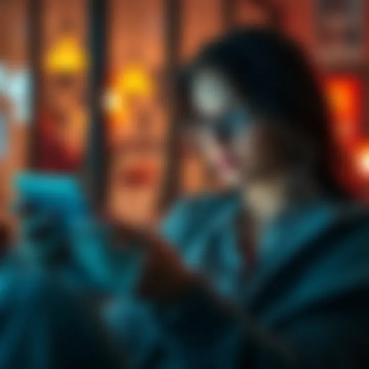 An anxious person checking their email for 1099-B forms with a calendar showing February's end