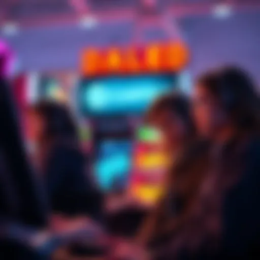 Frustrated players looking at their screens showing delayed shopping and arcade rewards