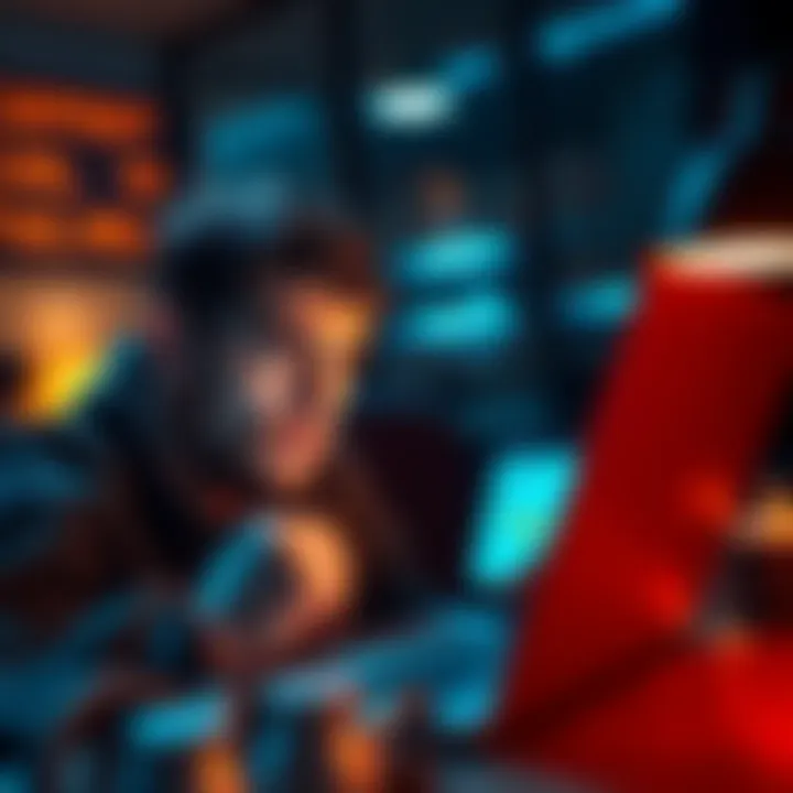 A person looking frustrated while checking their account on a laptop, with a deposit confirmation on the screen, representing issues with a $10,000 CAD deposit at Kraken.