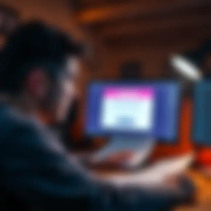 A person looks worried while viewing their computer screen showing a Discord verification bot warning. Papers and a cryptocurrency wallet are on the desk next to them.