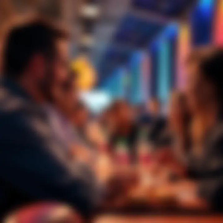 Discussion Forum People engaging in conversation about various topics including donuts