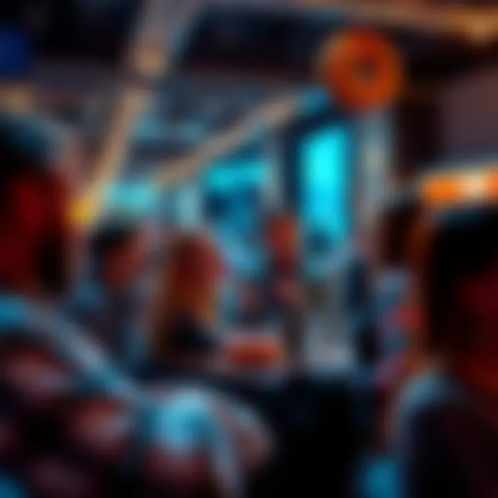 People engaging in a lively discussion about donuts in a community forum