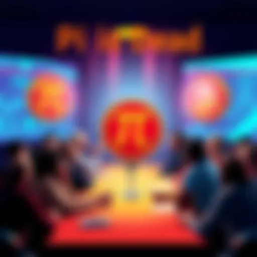 Discussion on Pi's Decline People engaging in a lively debate about the downfall of Pi in cryptocurrency culture.