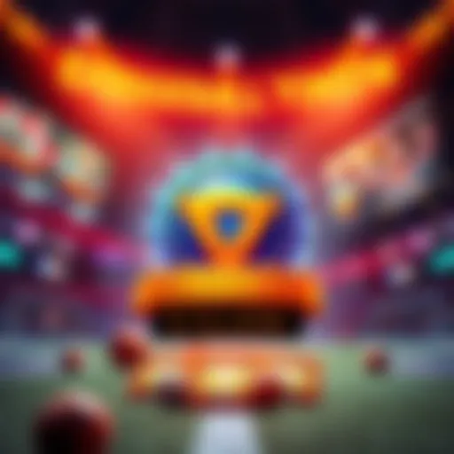 A vibrant graphic showcasing the Dodgeball Token logo with a gaming theme, highlighting a $1 million prize pool and community support for the presale.