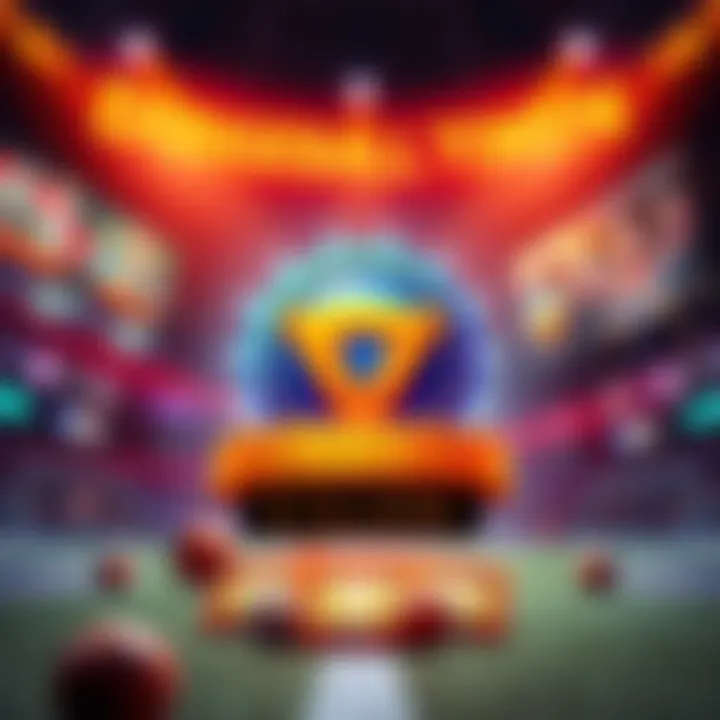 A vibrant graphic showcasing the Dodgeball Token logo with a gaming theme, highlighting a $1 million prize pool and community support for the presale.