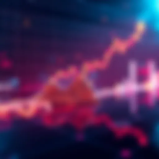 A graph showing the upward trend of Dogecoin's value breaking out of stagnation