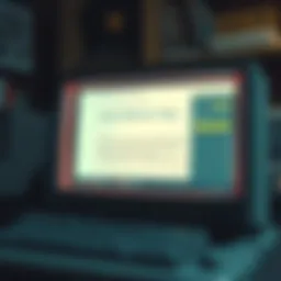 Early Bitcoin Tips A vintage computer screen displaying an old forum post about early Bitcoin tips and a giveaway.