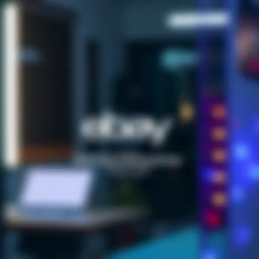 A visual representation of a job hiring announcement for eBay, featuring the company logo and a call to action to apply for the Senior Product Marketing Manager position in Portland, Oregon.