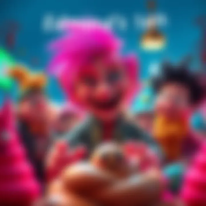 Edmond's 14th Commercial Release A vibrant scene from Edmond's latest commercial showing funny characters and creative visuals that highlight the YouTube Poop theme.