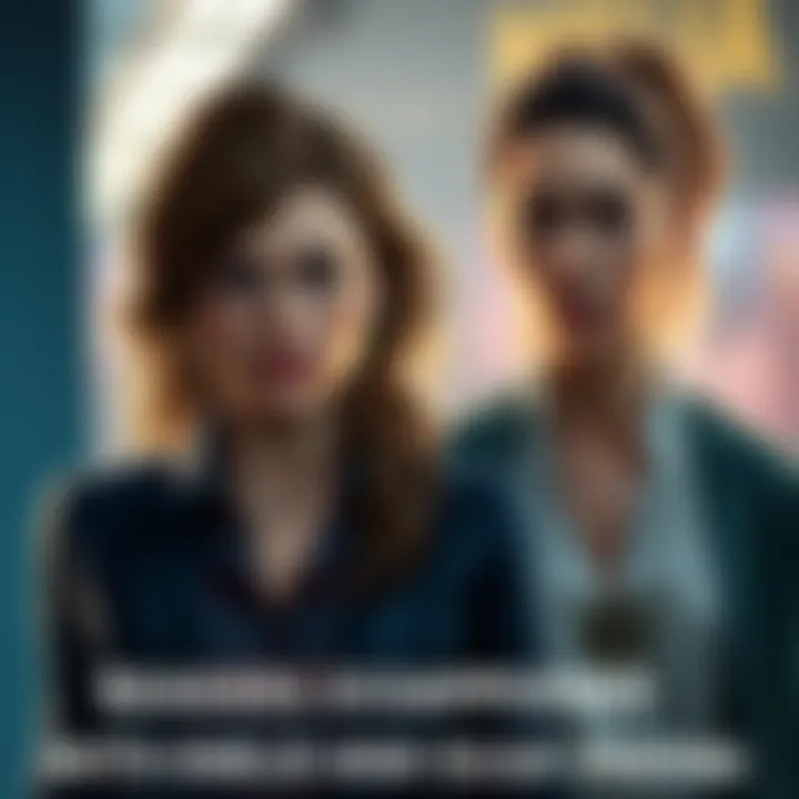 Emilie looks frustrated while Olga appears concerned in a scene from the final chapter