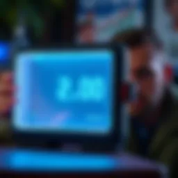 An empty digital wallet display showing zero balance, symbolizing drained PRL wallets, with a worried person in the background.