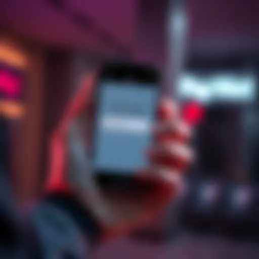 A person's hand holding a smartphone showing an empty cryptocurrency wallet after entering a 24-word key phrase, with a concerned expression on their face