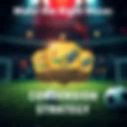 A graphic showing soccer cards and essence items representing the essence conversion strategy on the Sorare27 platform.