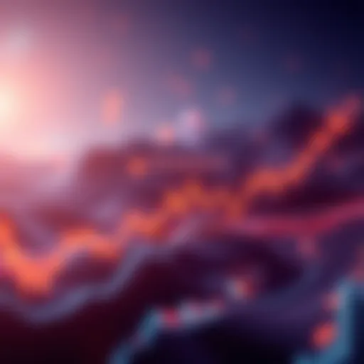 Graph showing Ethereum's decline over three quarters with downward trend line and low sentiment indicators