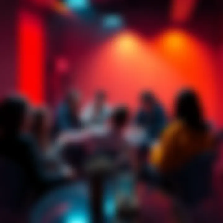 Ethereum Discussion Group A group of people engaging in a discussion about Ethereum, sharing ideas and insights.