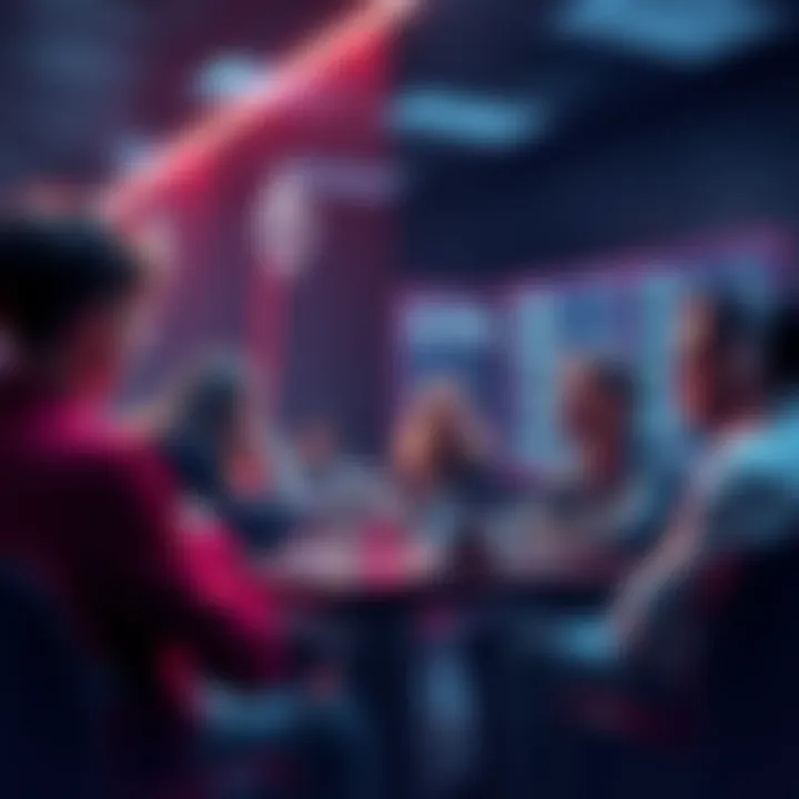 A group of people discussing Ethereum in an online forum, sharing ideas and insights about price and news events.