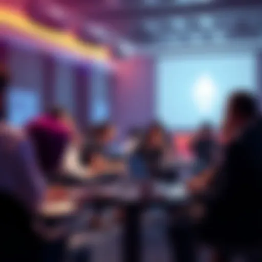 People discussing DeFi and crypto in a forum setting
