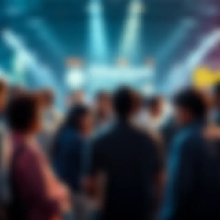 People engaging in a lively discussion about Ethereum topics and news