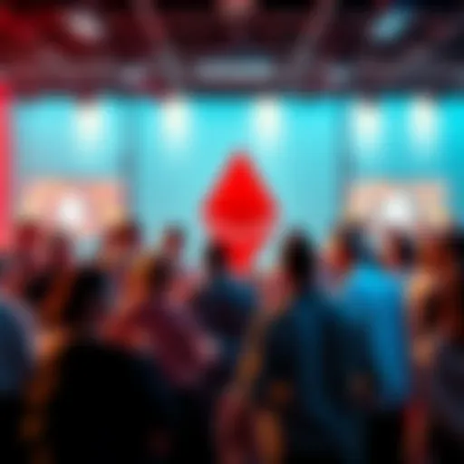 A group of people discussing Ethereum news and prices in a lively forum setting