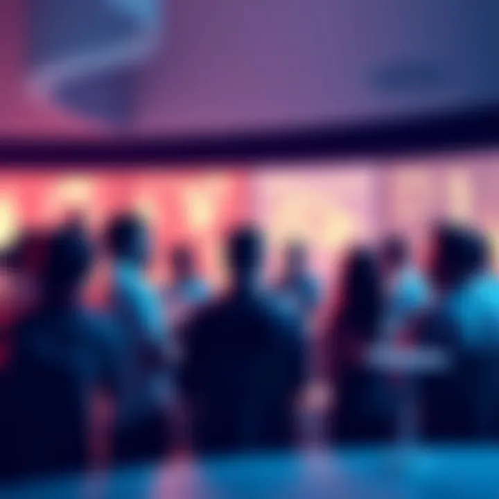 A group of people engaging in conversation about Ethereum, sharing insights and updates.