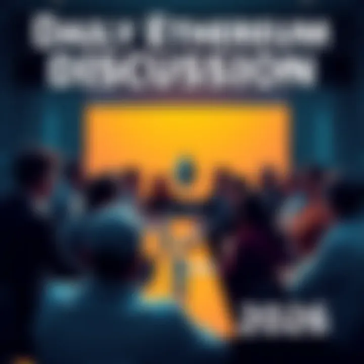 People engaged in a lively discussion about Ethereum topics and updates