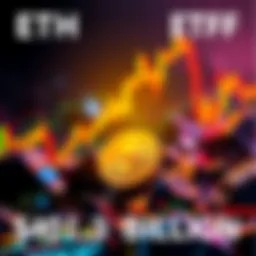 Ethereum ETF Trading Milestone A visual representation of Ethereum's spot ETH ETF trading volume surpassing $401.3 billion, symbolizing growth in decentralized finance and institutional trust.