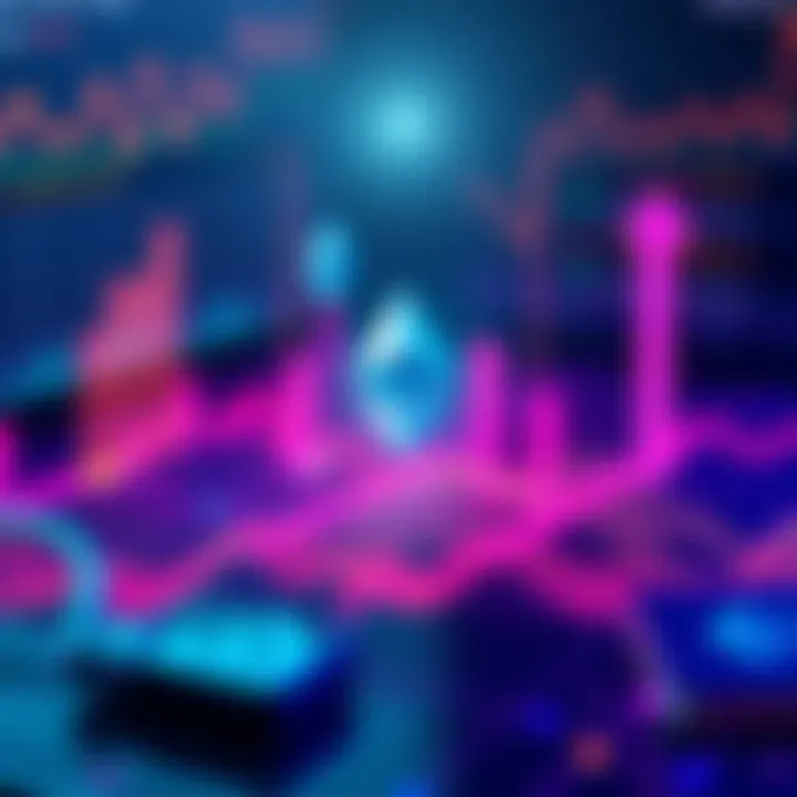 A chart showing Ethereum's strong growth with stablecoin inflows and high staking metrics, symbolizing future potential.